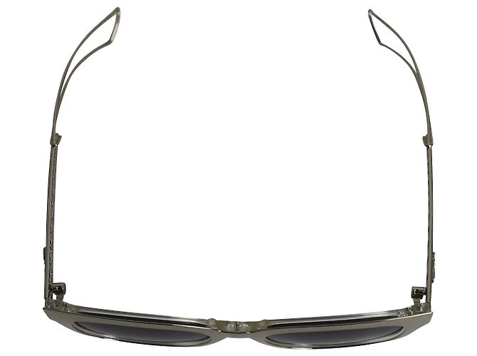 Dior Diorama 1 Mirrored Sunglasses in Silver Metal - view 6