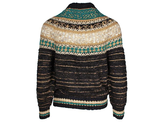 Chanel 2019 Paris-New York-Pullover aus schwarzer Seide - Ansicht 3