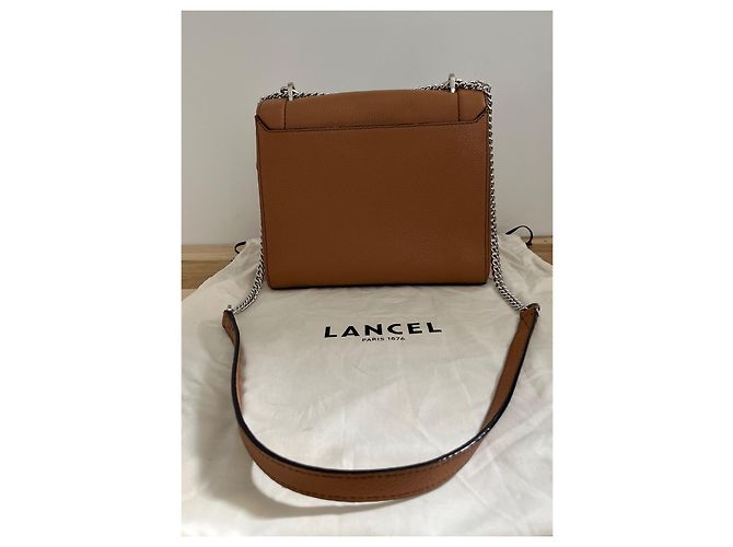 Lancel Ninon Handtasche Leder Karamell - Ansicht 10