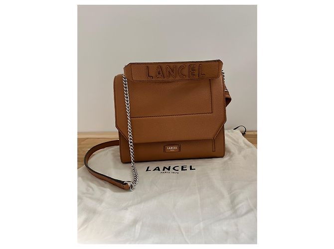 Lancel Ninon Handtasche Leder Karamell - Ansicht 3