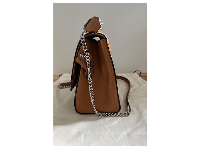 Lancel Ninon Handtasche Leder Karamell - Ansicht 5
