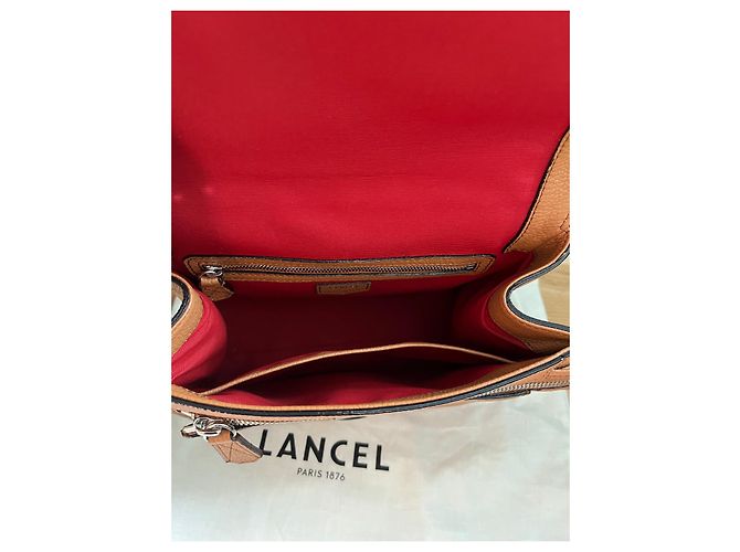 Lancel Ninon Handtasche Leder Karamell - Ansicht 6