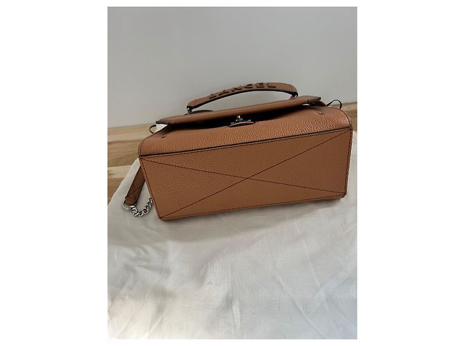 Lancel Ninon Handtasche Leder Karamell - Ansicht 8