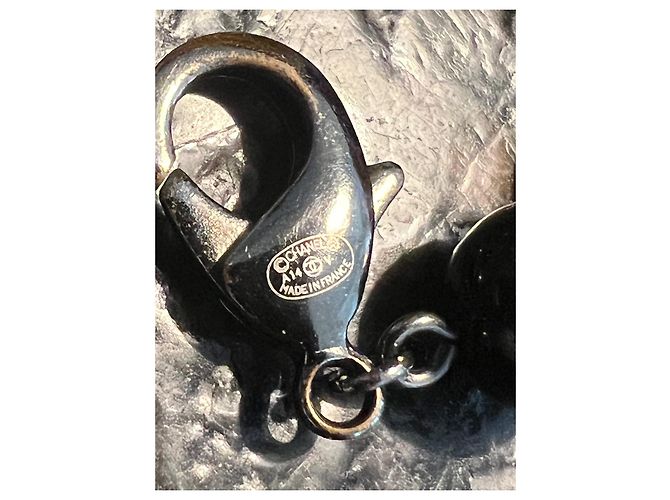 Bracciale Chanel Nero Metallo - vista 3
