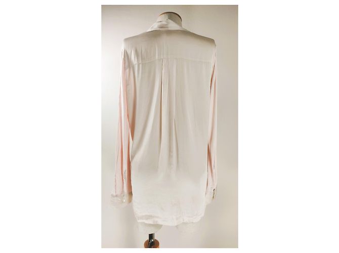 Top da Schumacher em seda e viscose rosa - vista 3