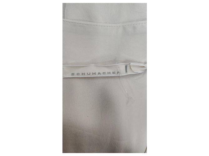 Top da Schumacher em seda e viscose rosa - vista 4