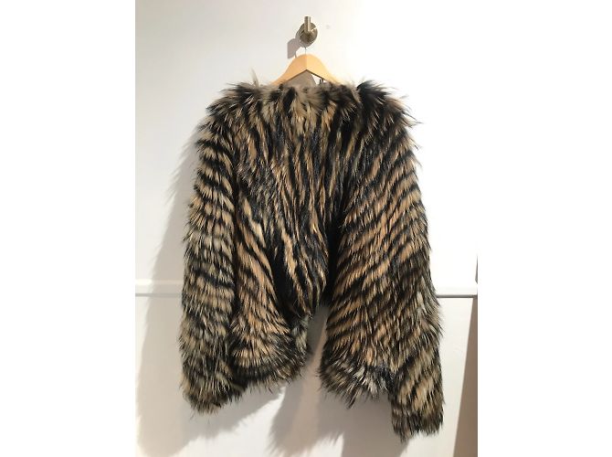 INES ET MARECHAL Chaquetas T.Piel S Internacional Castaño - vista 3