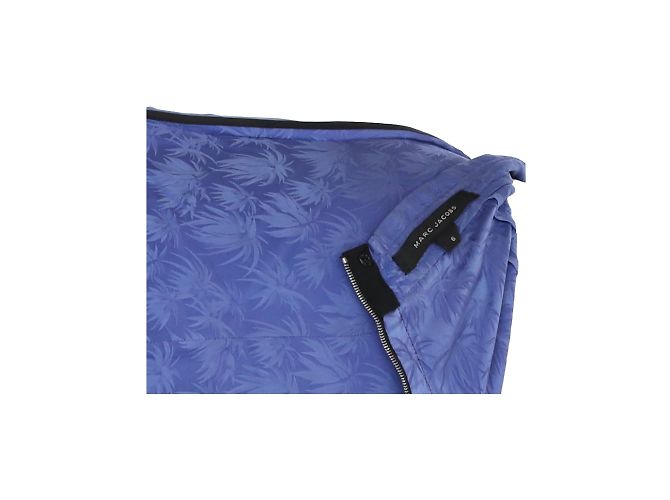 Conjunto de seda con estampado de hojas de Marc Jacobs Azul - vista 10