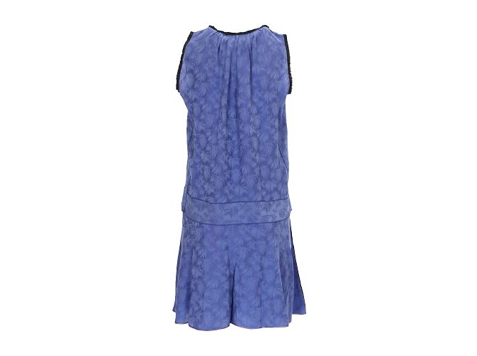 Conjunto de seda con estampado de hojas de Marc Jacobs Azul - vista 3