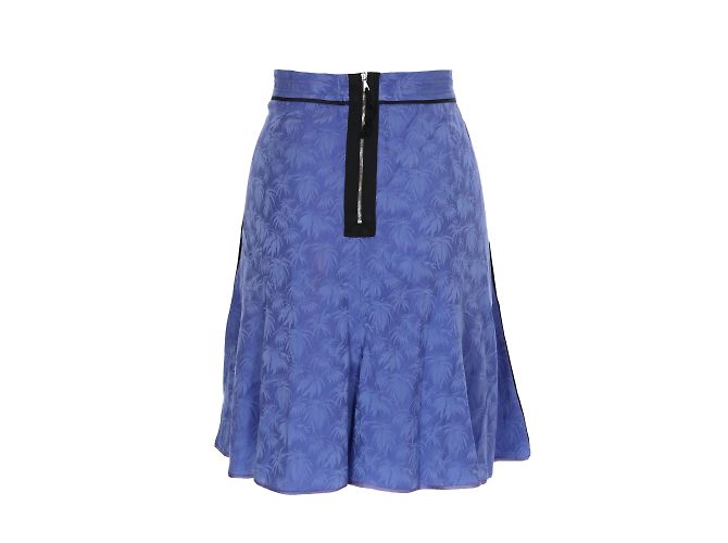 Conjunto de seda con estampado de hojas de Marc Jacobs Azul - vista 8