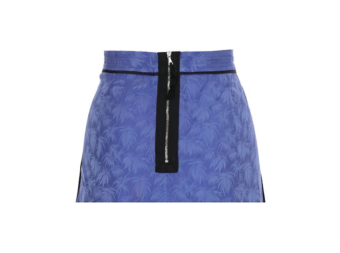 Conjunto de seda con estampado de hojas de Marc Jacobs Azul - vista 9