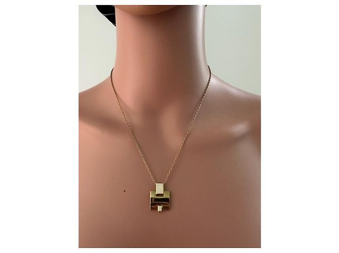 Hermès Collar Hermes Irene Gold hardware - vista 2