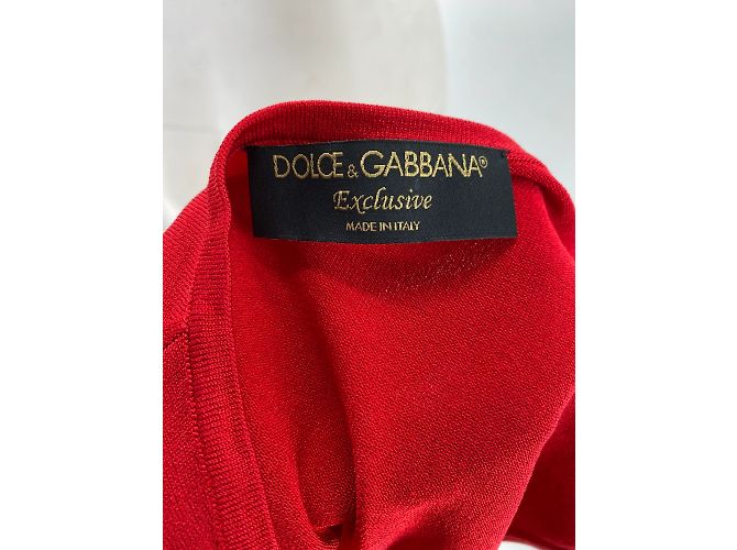 Dolce & Gabbana tops T.FR 40 Viscosa Roja - vista 5