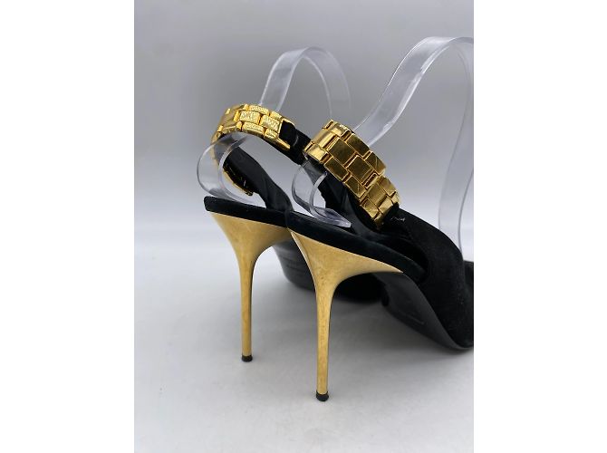 Tacchi Balmain T.EU 40 Camoscio Nero - vista 4
