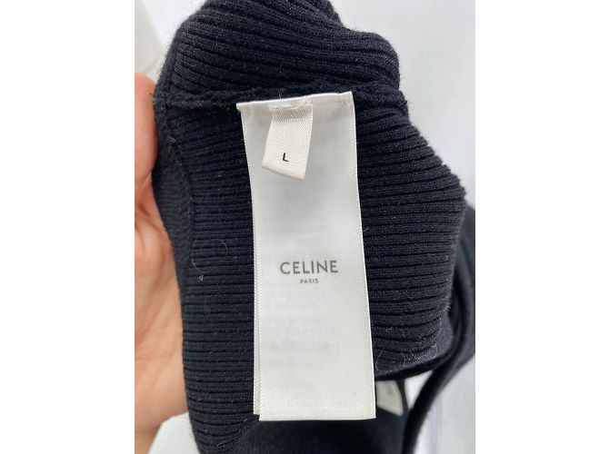 Céline Celine tops T.International L Lana Negro - vista 6