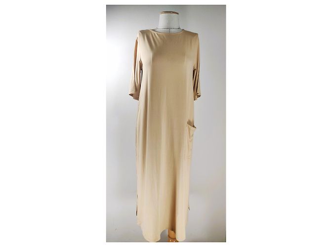 Autre Marque Align Cenni Kleid Camel Beige Viscose - Ansicht 2