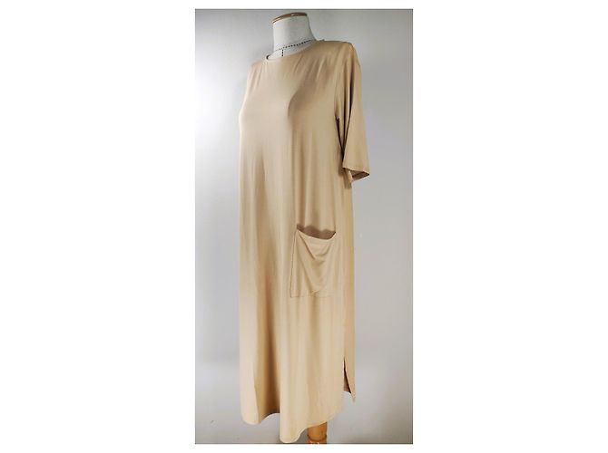 Autre Marque Align Cenni Kleid Camel Beige Viscose - Ansicht 3