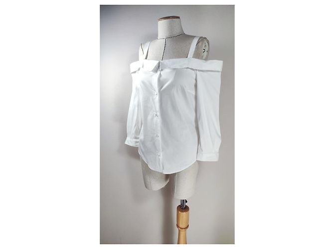Autre Marque Sara Roka Camicia Cher Bianca Bianco - vista 2