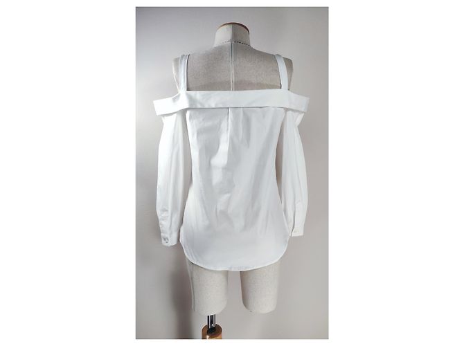 Autre Marque Sara Roka Camicia Cher Bianca Bianco - vista 3