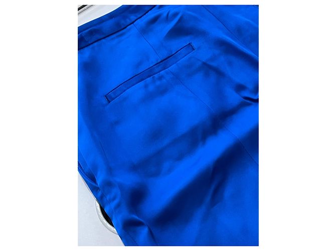 Massimo Dutti Un pantalón, leggings Azul - vista 12