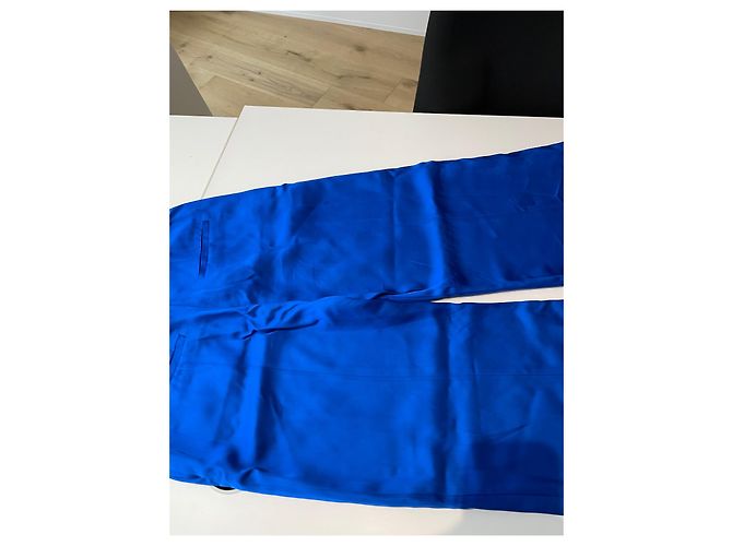 Massimo Dutti Un pantalón, leggings Azul - vista 13