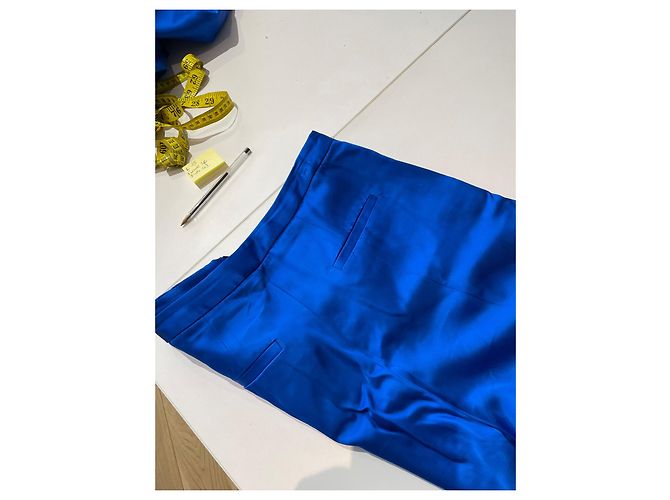 Massimo Dutti Un pantalón, leggings Azul - vista 17