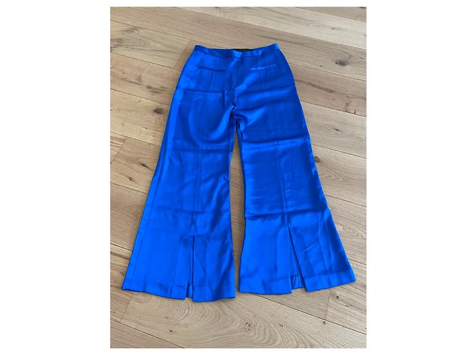 Massimo Dutti Un pantalón, leggings Azul - vista 3