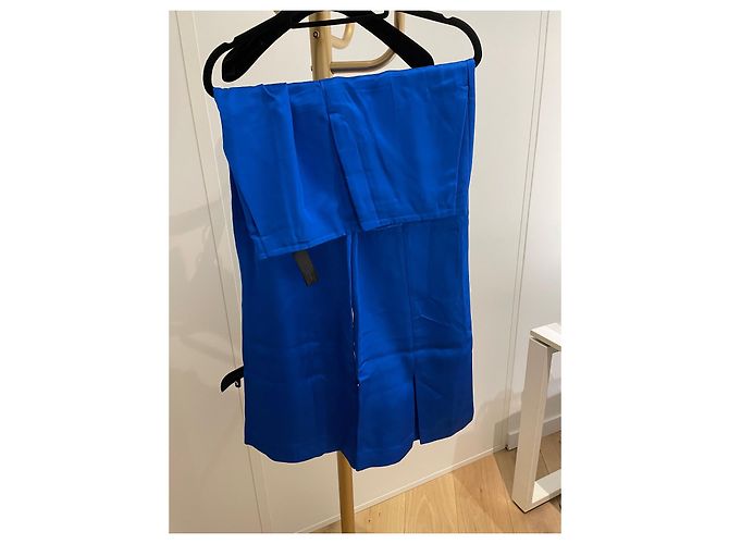 Massimo Dutti Un pantalón, leggings Azul - vista 6
