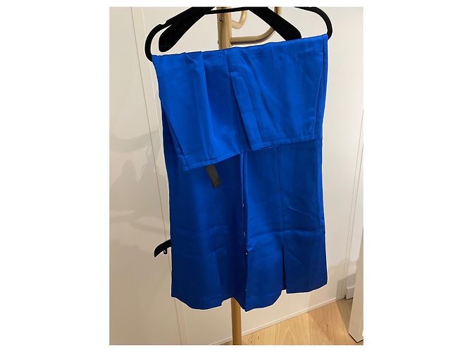 Massimo Dutti Un pantalón, leggings Azul - vista 7