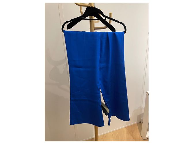 Massimo Dutti Un pantalón, leggings Azul - vista 8