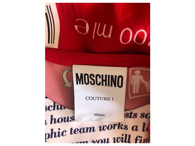 Abito Moschino Couture in Viscosa Multicolore - vista 2