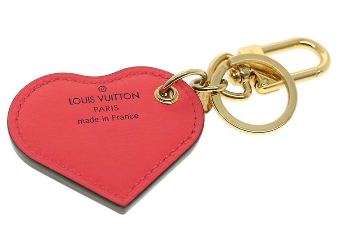 LOUIS VUITTON Sofia Coppola Schlüsselhalter Leder Rot M00260 LV Auth 41754 - Ansicht 3