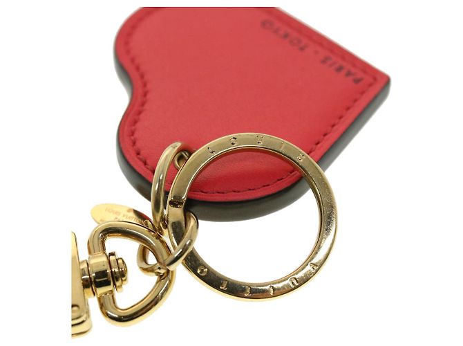 LOUIS VUITTON Sofia Coppola Schlüsselhalter Leder Rot M00260 LV Auth 41754 - Ansicht 6