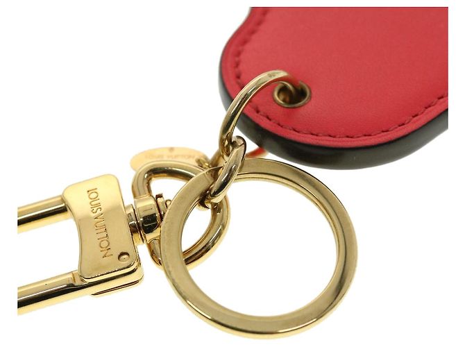 LOUIS VUITTON Sofia Coppola Schlüsselhalter Leder Rot M00260 LV Auth 41754 - Ansicht 7