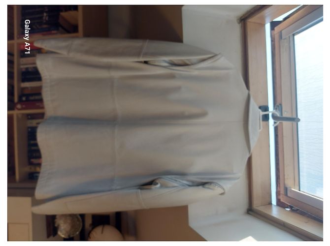 Chaqueta Versace For H&M de pelo sintético blanco Talla L - vista 5