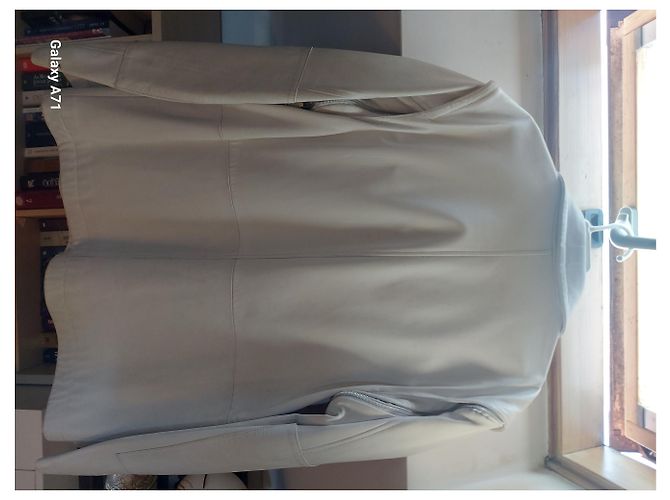 Chaqueta Versace For H&M de pelo sintético blanco Talla L - vista 6