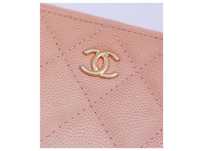 Chanel Resort 2019 Classica pochette trapuntata Ombre O-Case Rosa Pesca - vista 4