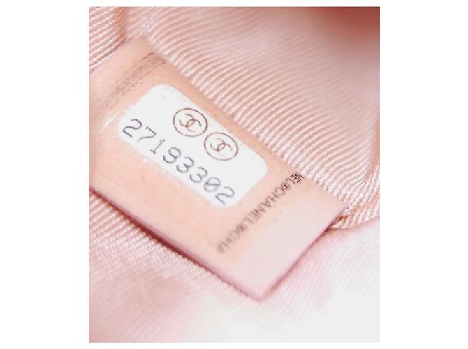 Chanel Resort 2019 Classica pochette trapuntata Ombre O-Case Rosa Pesca - vista 7