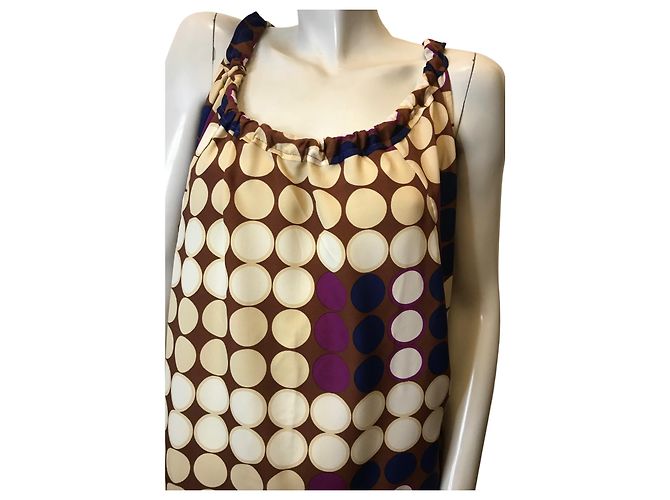 Marni For H&M Abito Marni in seta multicolore per H&M - vista 2