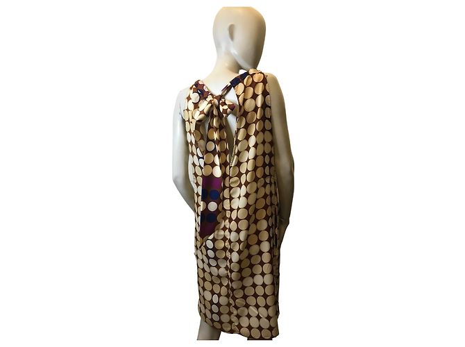 Marni For H&M Abito Marni in seta multicolore per H&M - vista 3