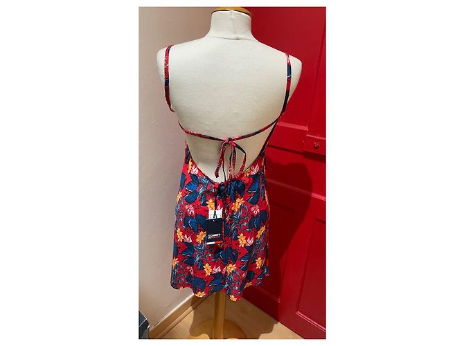 Vestido de espalda abierta Tommy Hilfiger Tommy Jeans Multicolor - vista 2