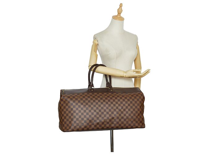 Louis Vuitton Brown Damier Ebene Greenwich GM Marrone - vista 13