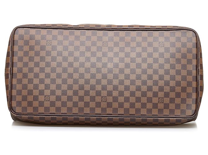 Louis Vuitton Brown Damier Ebene Greenwich GM Marrone - vista 4