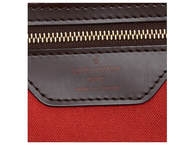 Louis Vuitton Brown Damier Ebene Greenwich GM Marrone - vista 7