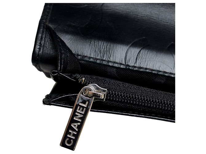 Chanel Black Cambon Ligne Long Wallet - view 10