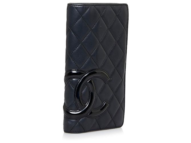 Chanel Black Cambon Ligne Long Wallet - view 2