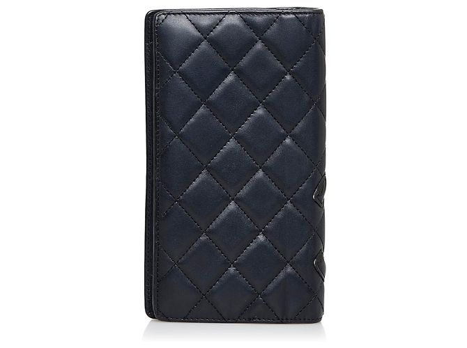 Chanel Black Cambon Ligne Long Wallet - view 3
