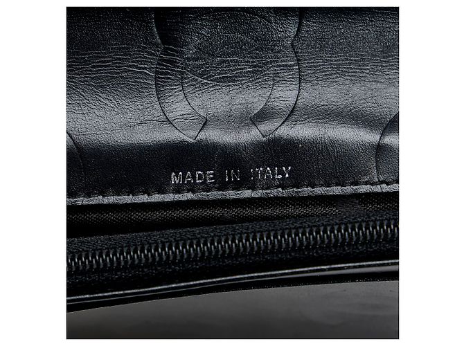 Chanel Black Cambon Ligne Long Wallet - view 7