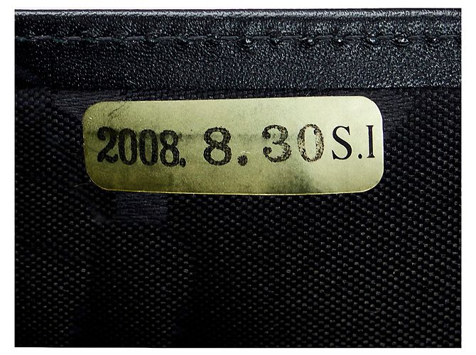 Chanel Black Cambon Ligne Long Wallet - view 9