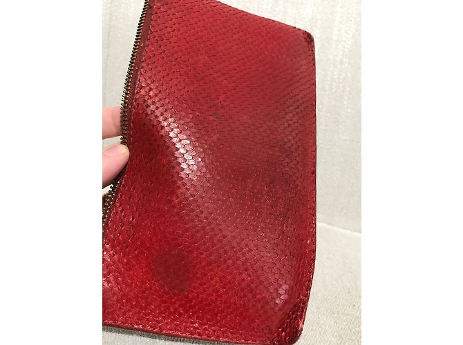 JEROME DREYFUSS Purses, wallets & cases T.  Exotic leathers Red - view 5